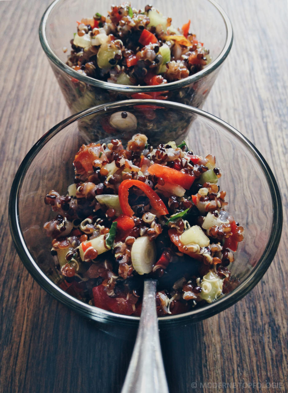 Quinoa-Salat nach Taboulé-Art - Inkakorn statt Bulgur ~ Moderne ...