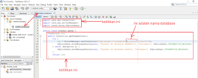 Cara Gampang Koneksi Database Mysql Ke Java Netbeans  