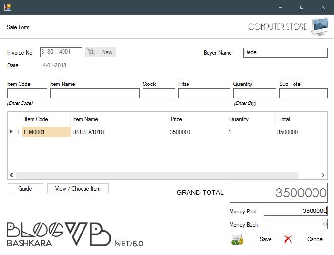 Cara Membuat Struk Penjualan Dengan Crystal Report