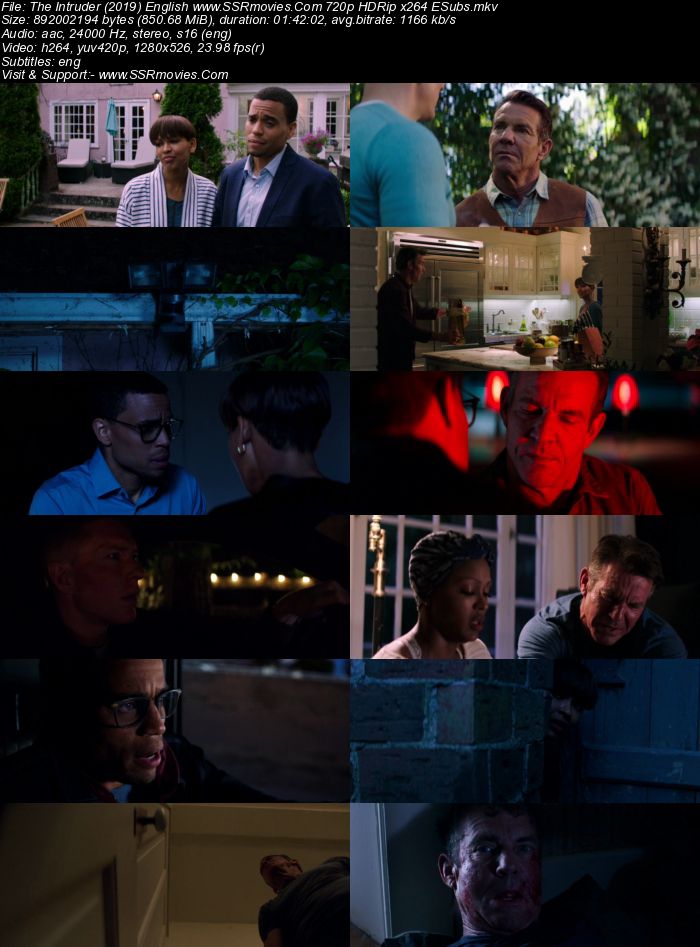 The Intruder (2019) English 480p HDRip x264 300MB ESubs Movie Download