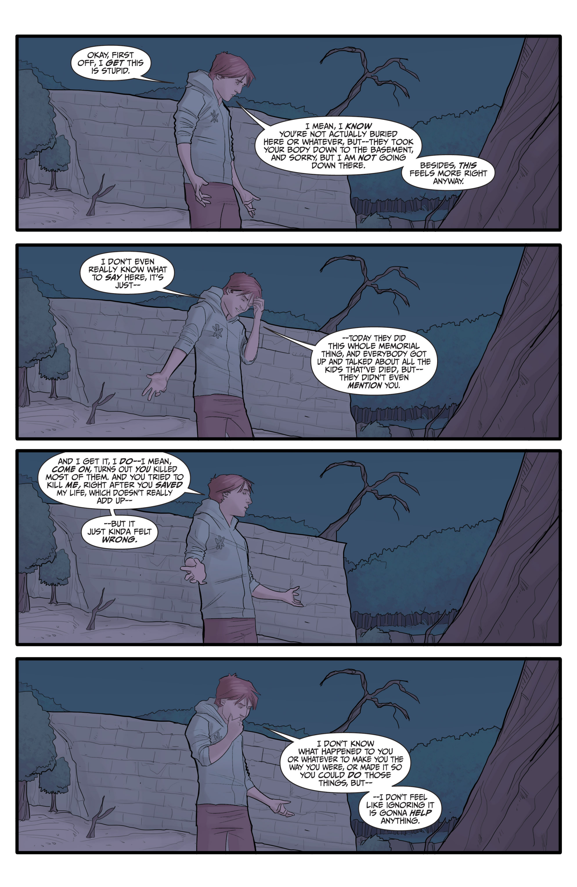 Read online Morning Glories comic -  Issue #31 - 14