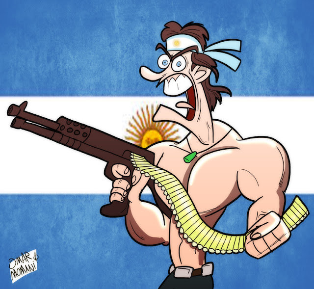 Diego Milito cartoon