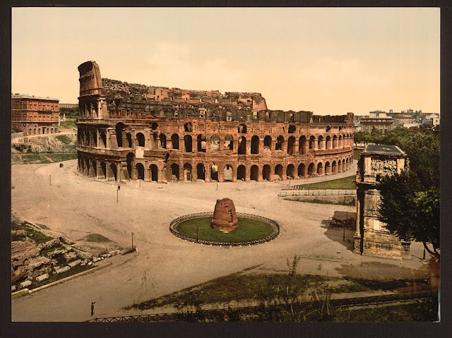 Check Out What The Colosseum, Rome Looked Like  in 1895 