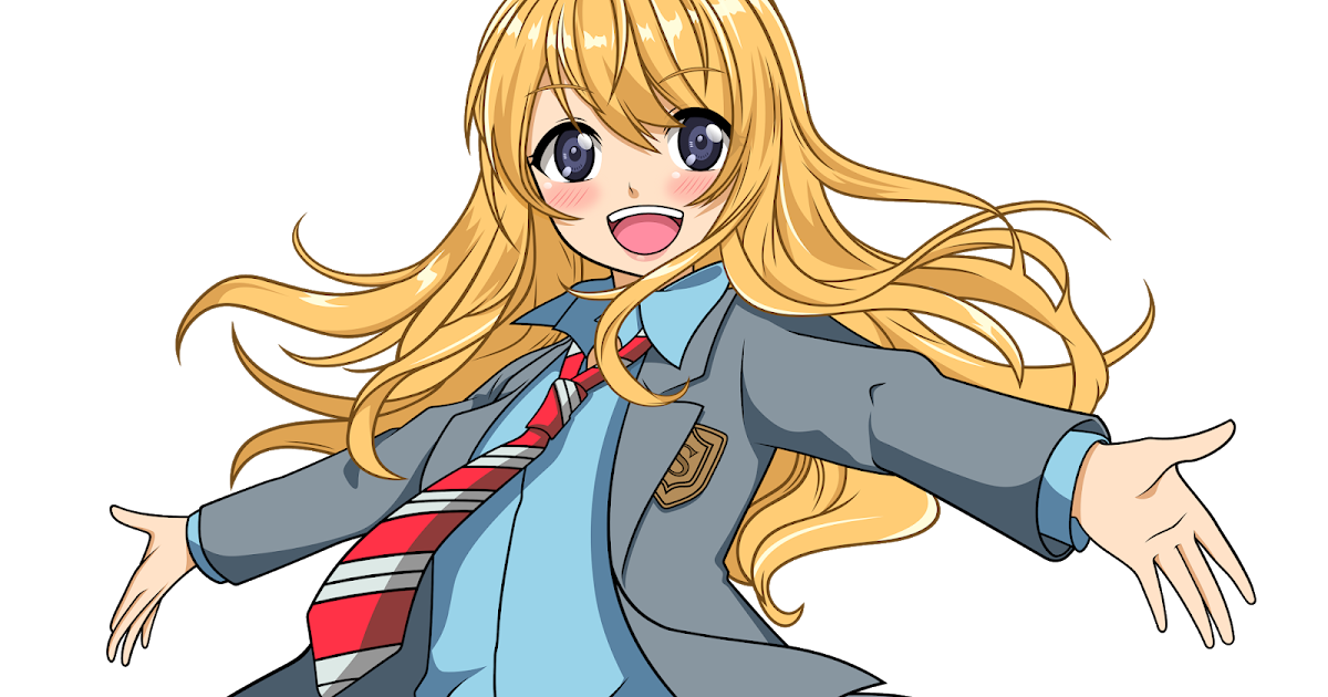 ANIME FAMILY RENDERS KAORI MIYAZONO SHIGATSU WA KIMI NO USO