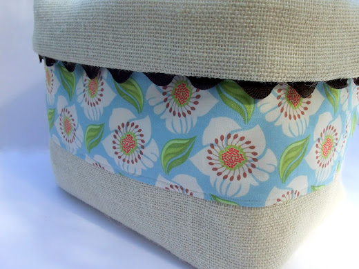 Just Another Hang Up: Fabric Baskets...