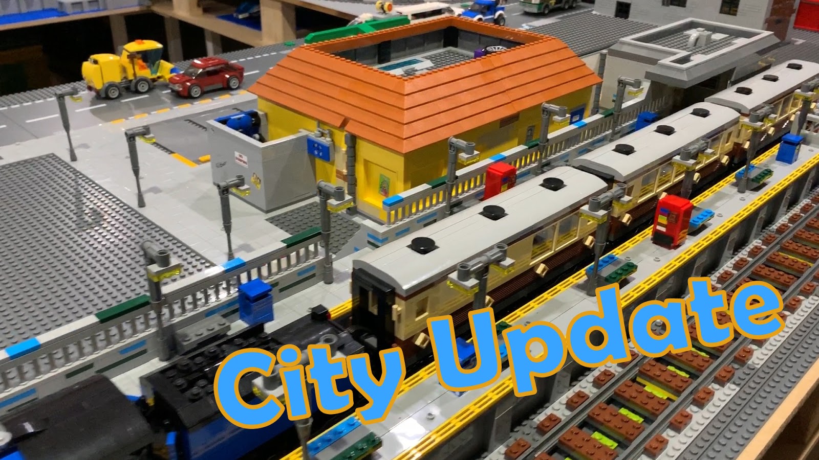 lego city train video