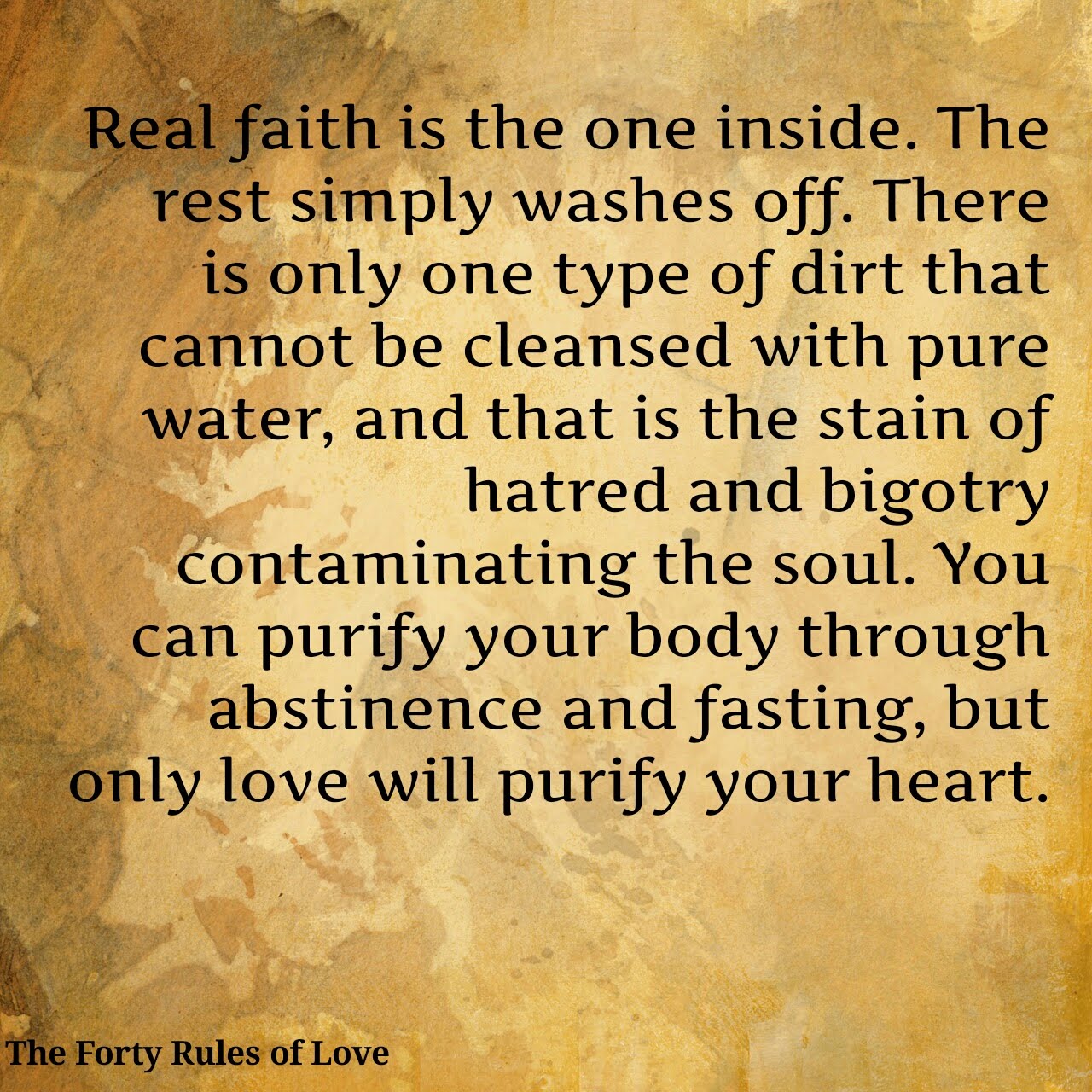 shams tabrizi 40 rules of love