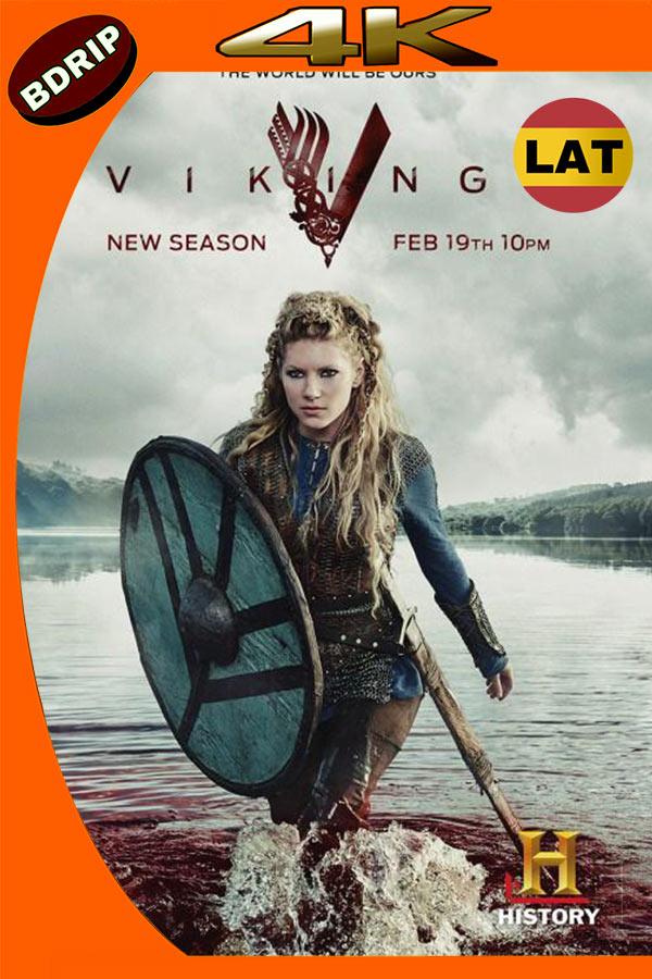 Vikings Temporada 3 serie completa UHD 4K Latino