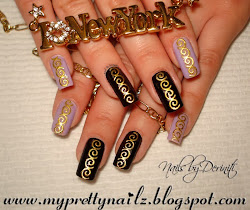 My Pretty Nailz: Super Easy & Edgy Nail Art Design & Video