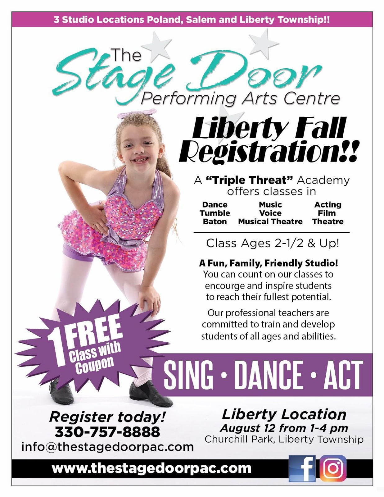 Kidding Around Stage Door Dance Theater Arts Academy