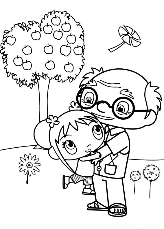 Ni Hao, Kai-Lan Coloring Page 6