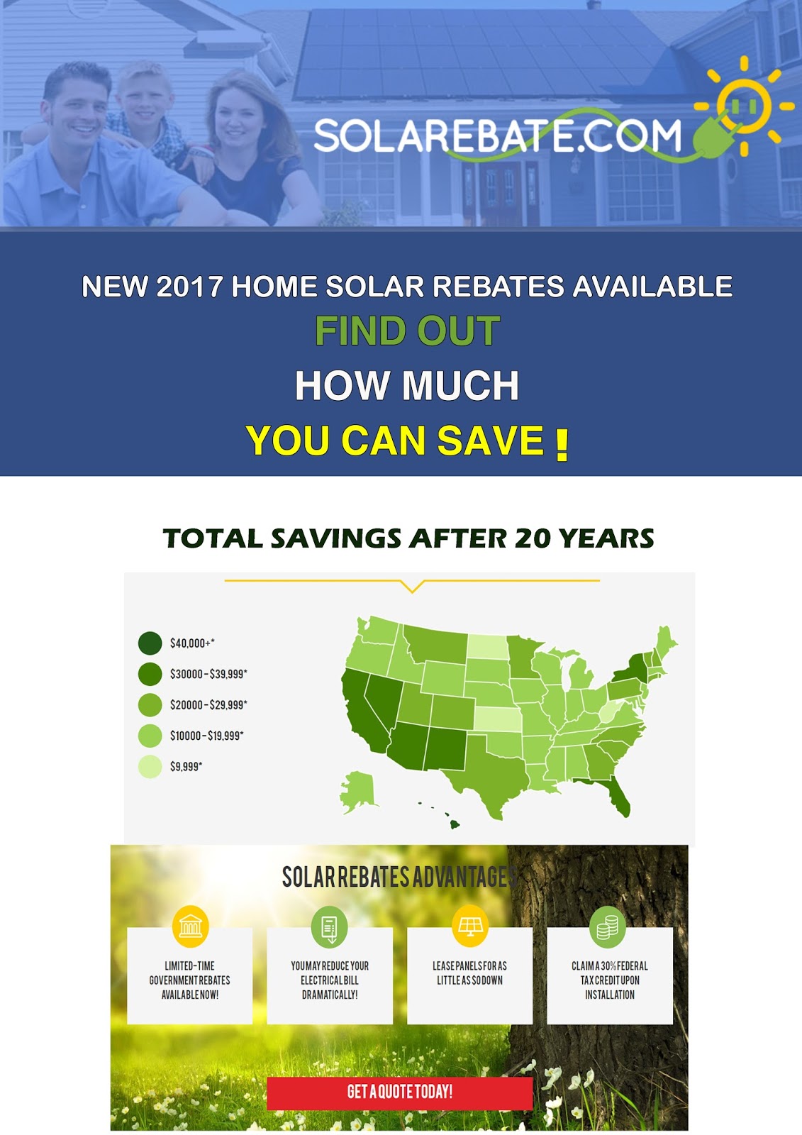 New 2017 Home Solar Rebates
