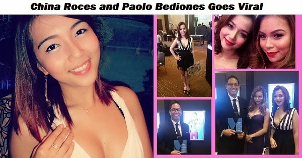 China Roces The Girl In The Viral Video Of Paolo Bediones