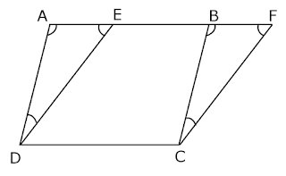 Parallelograms on the same base and between the same parallels are ...