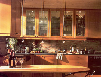 Kitchen trends: Glass Door Kitchen Cabinets