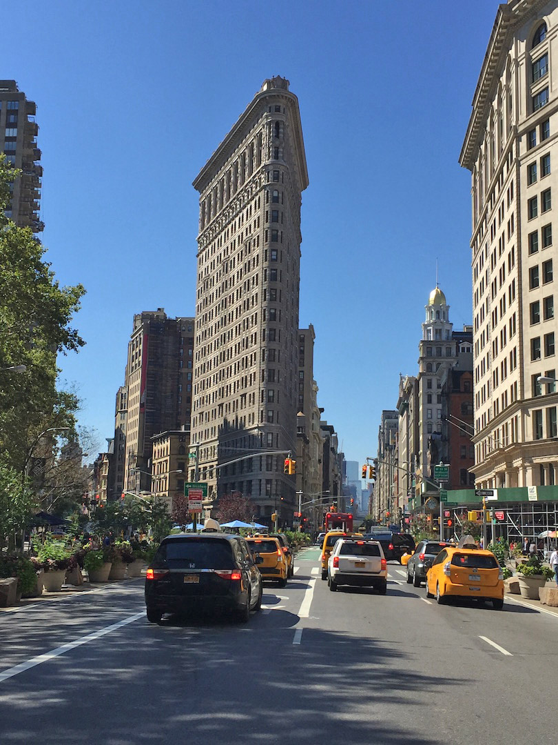 MARIETTE'S BACK TO BASICS {Steel Framed Flatiron Building New York City}