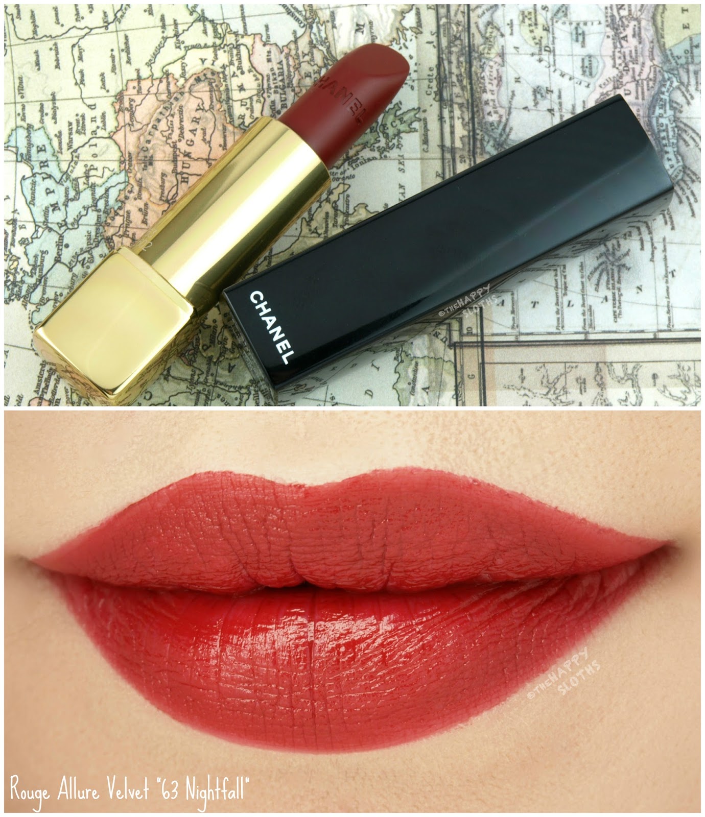 Chanel Travel Diary Fall Collection Rouge Allure Intense Lipstick
