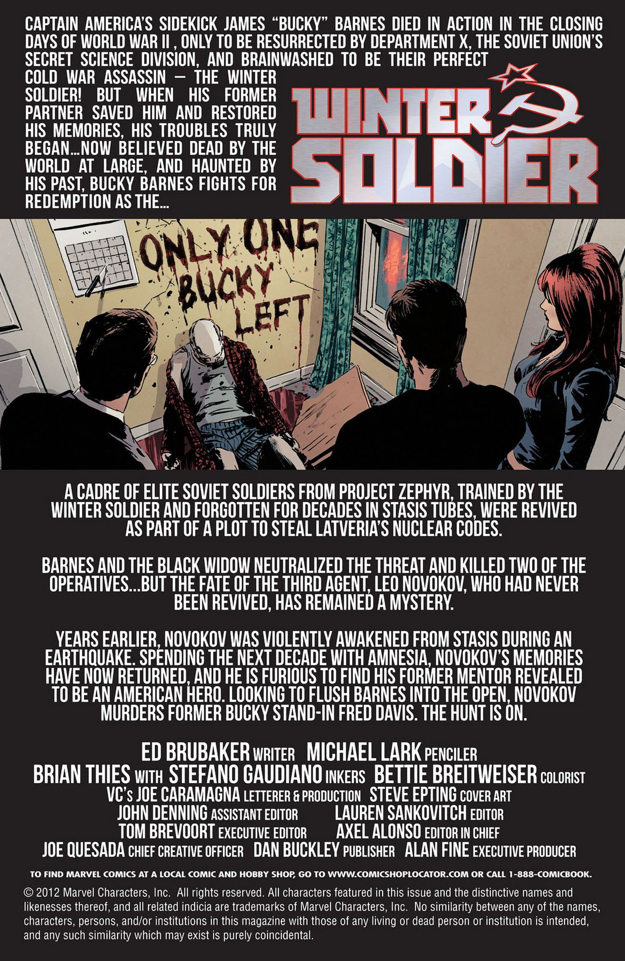 Read online Winter Soldier comic -  Issue #7 - 2