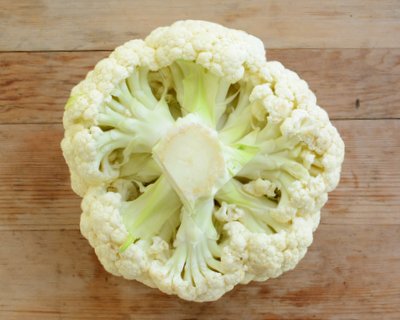 head of cauliflower