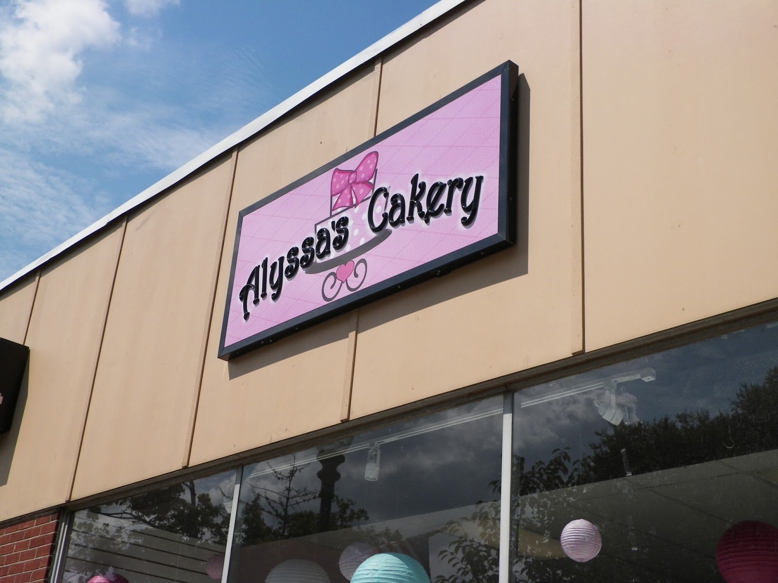 Up with Downtown Wallingford Alyssa's Cakery Grand Opening Center