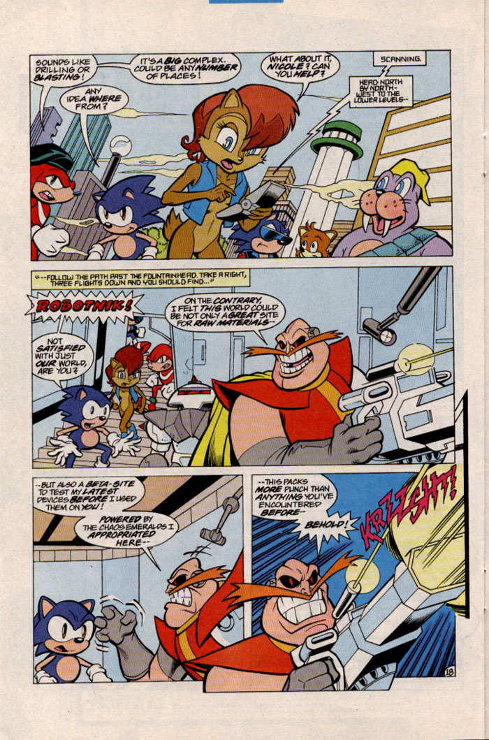 Sonic The Hedgehog (1993) issue 44 - Page 21