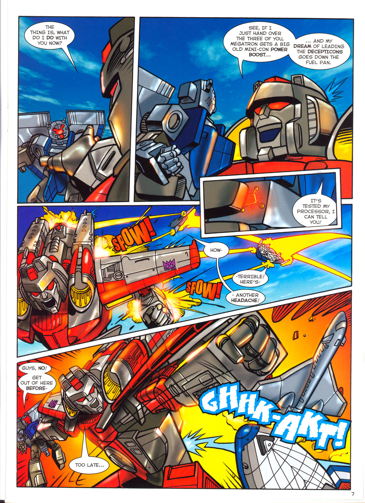 Read online Transformers: Armada (2003) comic -  Issue #5 - 6