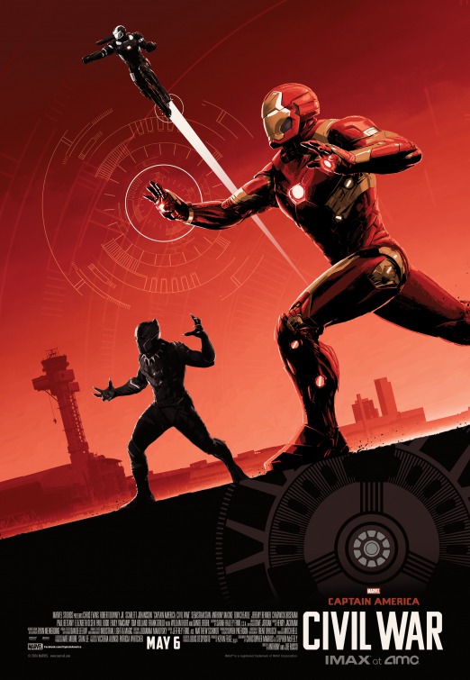 SNEAK PEEK "Captain America Civil War" New IMAX Posters