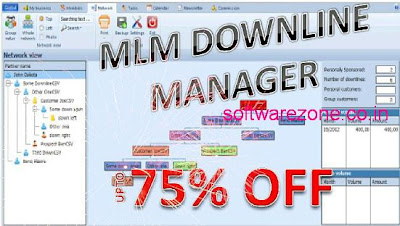 mlm downline manager 75 off