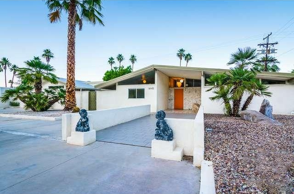 The Krisel Connection Huge Twin Palms Estates Palmer & Krisel Vacation