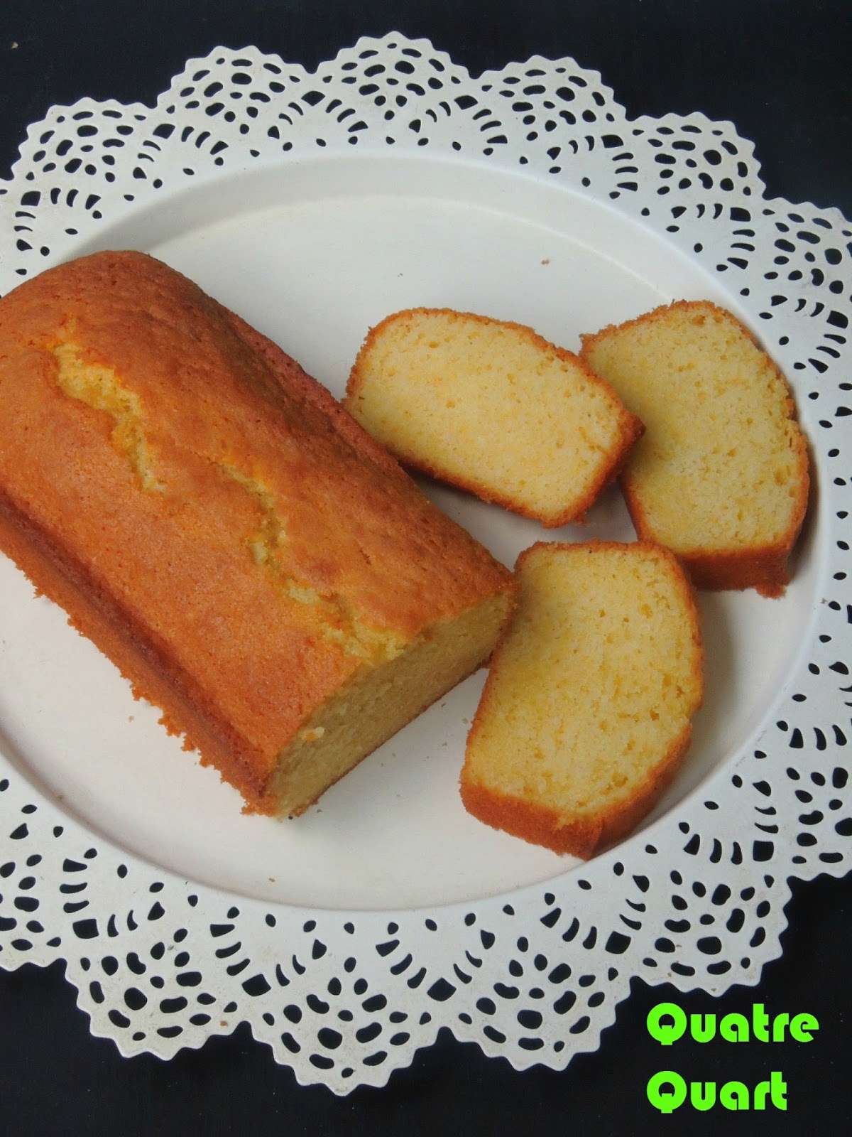 Priya's Versatile Recipes Quatre Quart/French Pound Cake