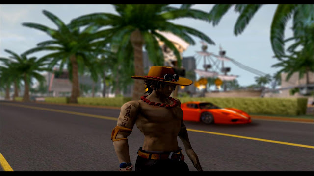 Portgas D. Ace (One Piece) GTA San Andreas