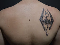 Simple Tattoo Design For Men Back Shoulder