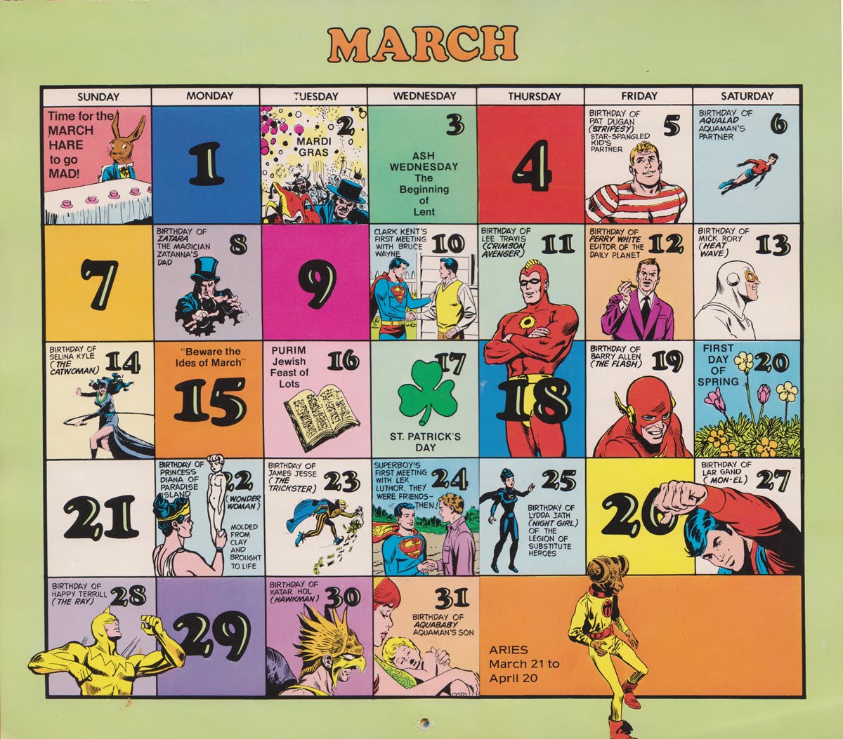 The Dork Review Cool Calendar March the-dork-review-cool-calendar-march