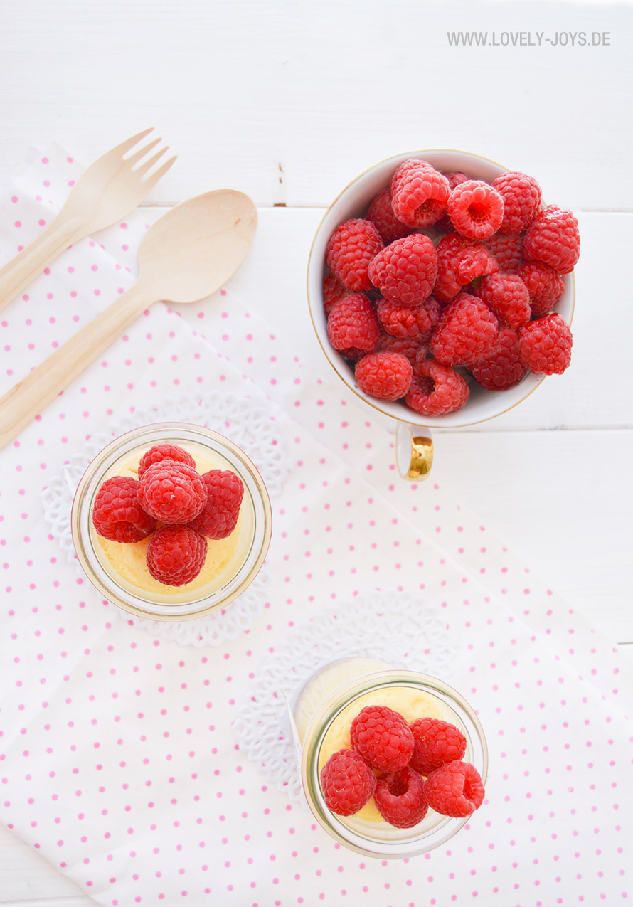 Cheesecake im Glas Rezept Himbeeren Cheesecake im Glas Rezept Himbeeren