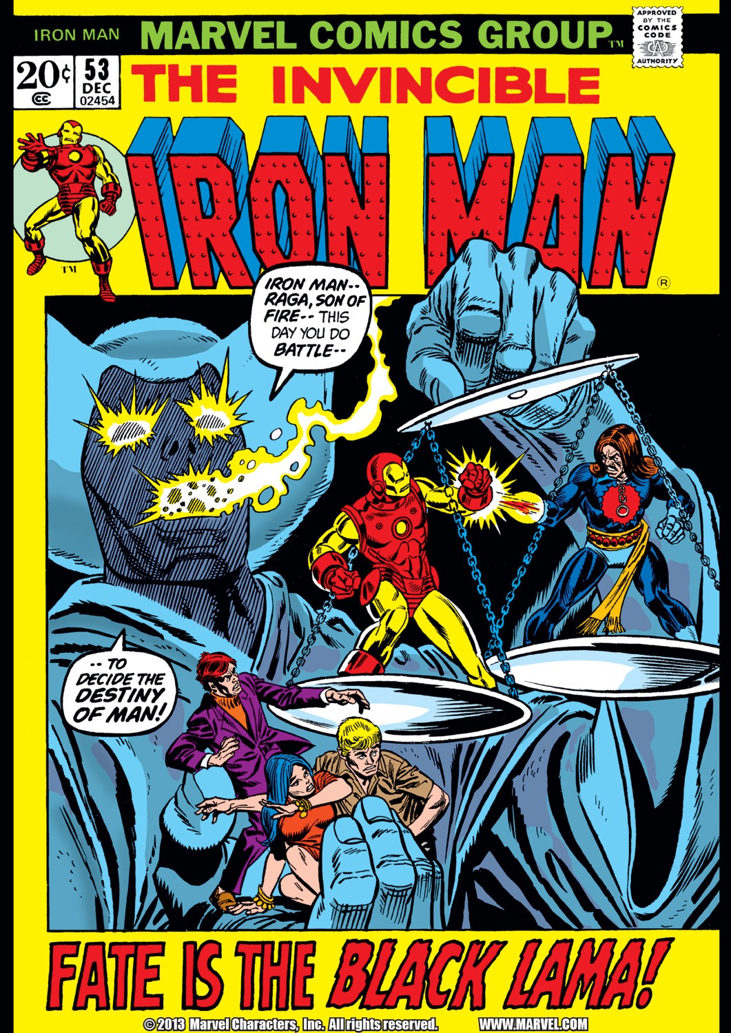 Read online Iron Man (1968) comic -  Issue #53 - 1