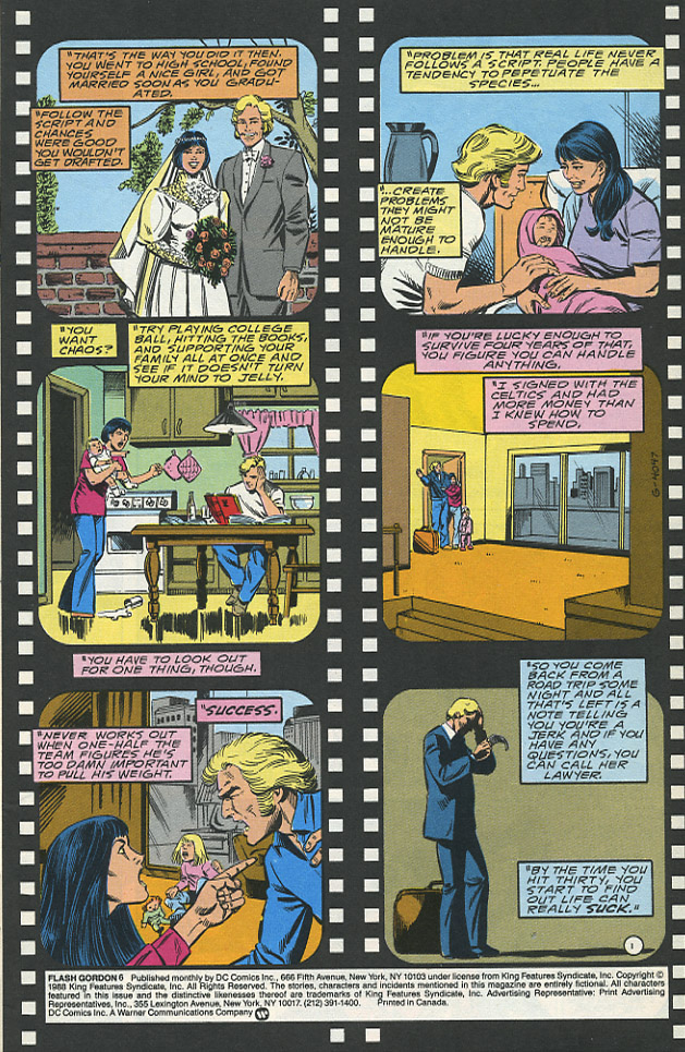 Read online Flash Gordon (1988) comic -  Issue #6 - 2