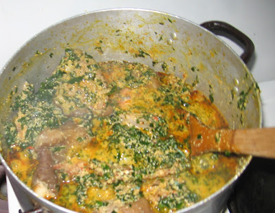 Cooking egusi (melon) soup with step by step photos 010