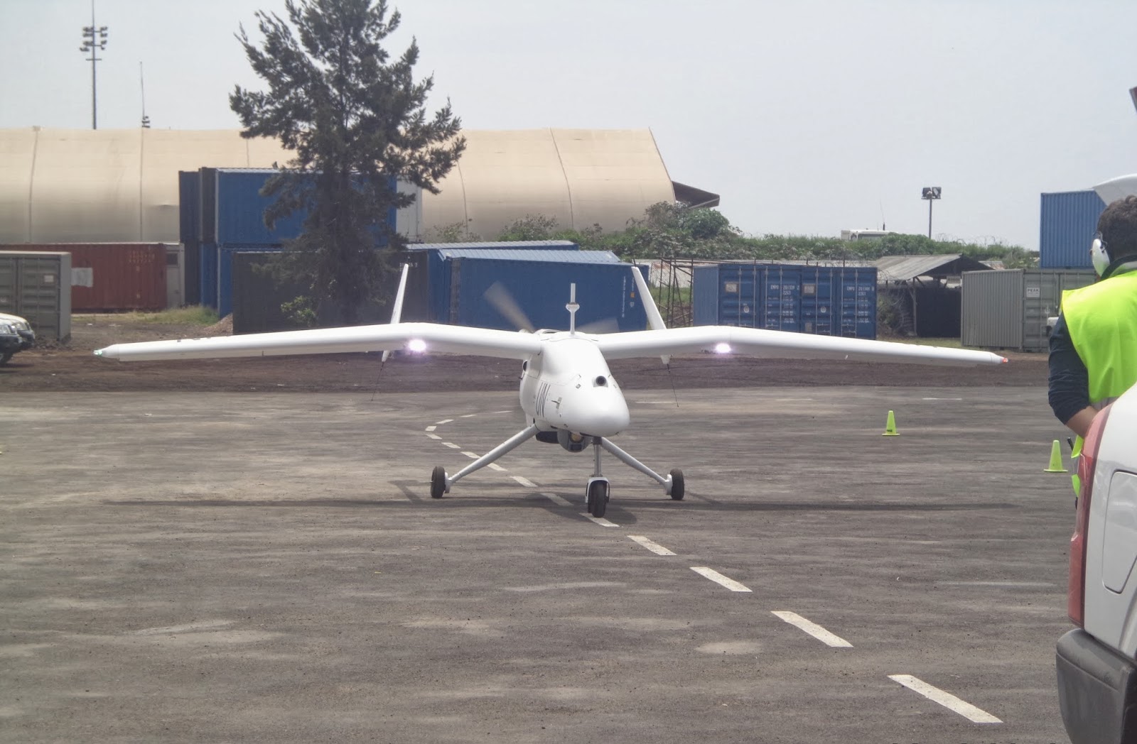 Goma Le vol inaugural de l’avion sans pilote [Drone]