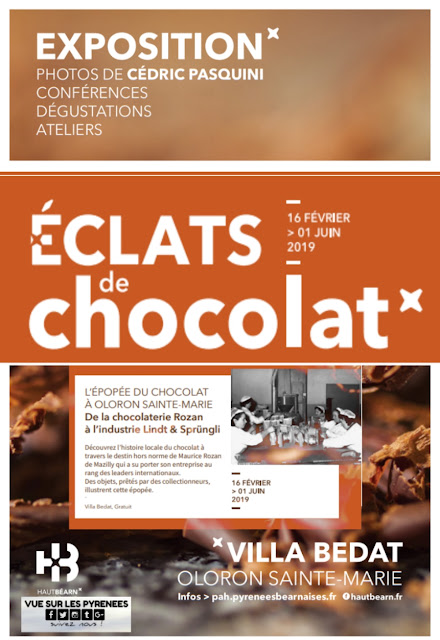 Exposition éclats de chocolat Oloron 2019