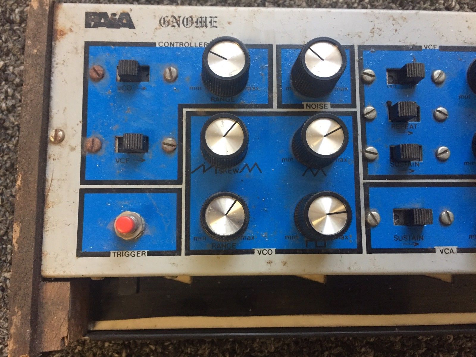 MATRIXSYNTH PAIA GNOME VINTAGE ANALOG SYNTHESIZER MICRO SYNTH