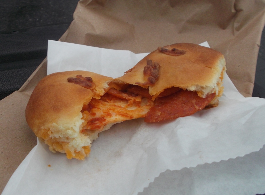 HowChow Trolling Pepperoni Pizza Kolache, Soboru Bread, And Einstein Bagels A Tour Down Rte 40