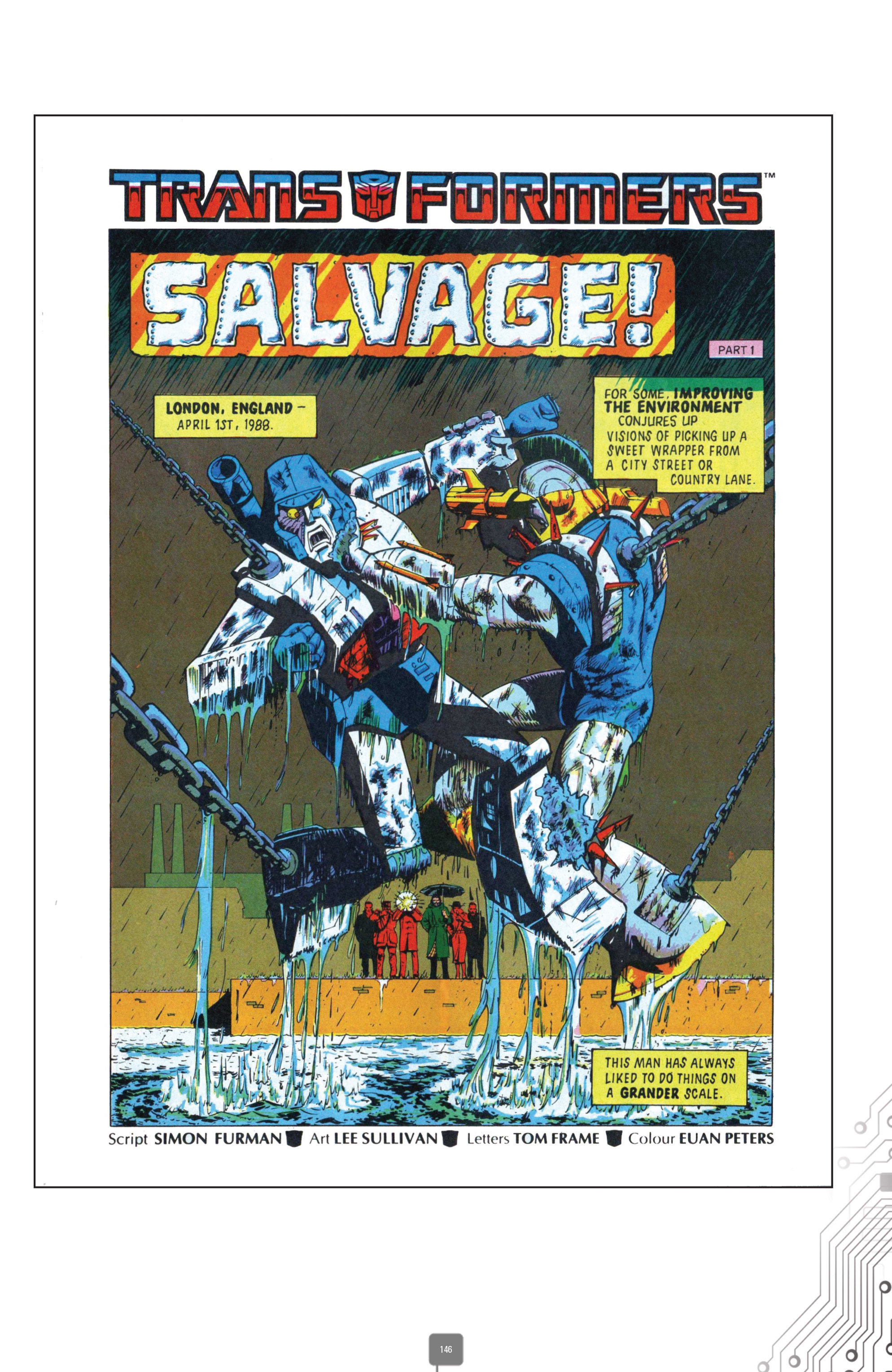 Read online The Transformers Classics UK comic -  Issue # TPB 5 - 146