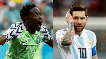 Nigeria vs Argentina