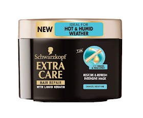 Schwarzkopf Extra Care Restore & Refresh, haircare, shampoo, conditioner, beauty, hair mask