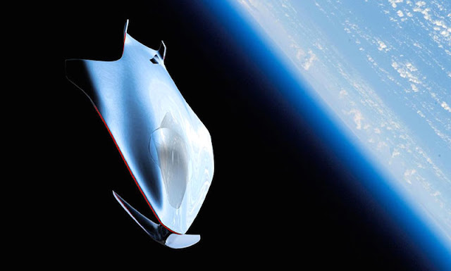 フェラーリのデザイナーが宇宙船をデザインするとこんなスタイルに！