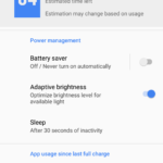 Setting Menu Android O