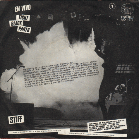 Plasmatics Butcher baby 1980