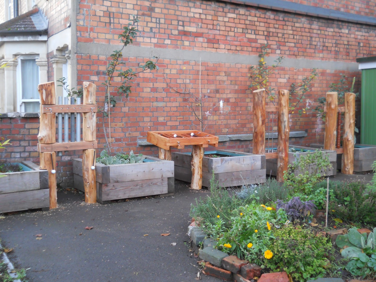 Making playground instruments for St Werburghs Community Centre in