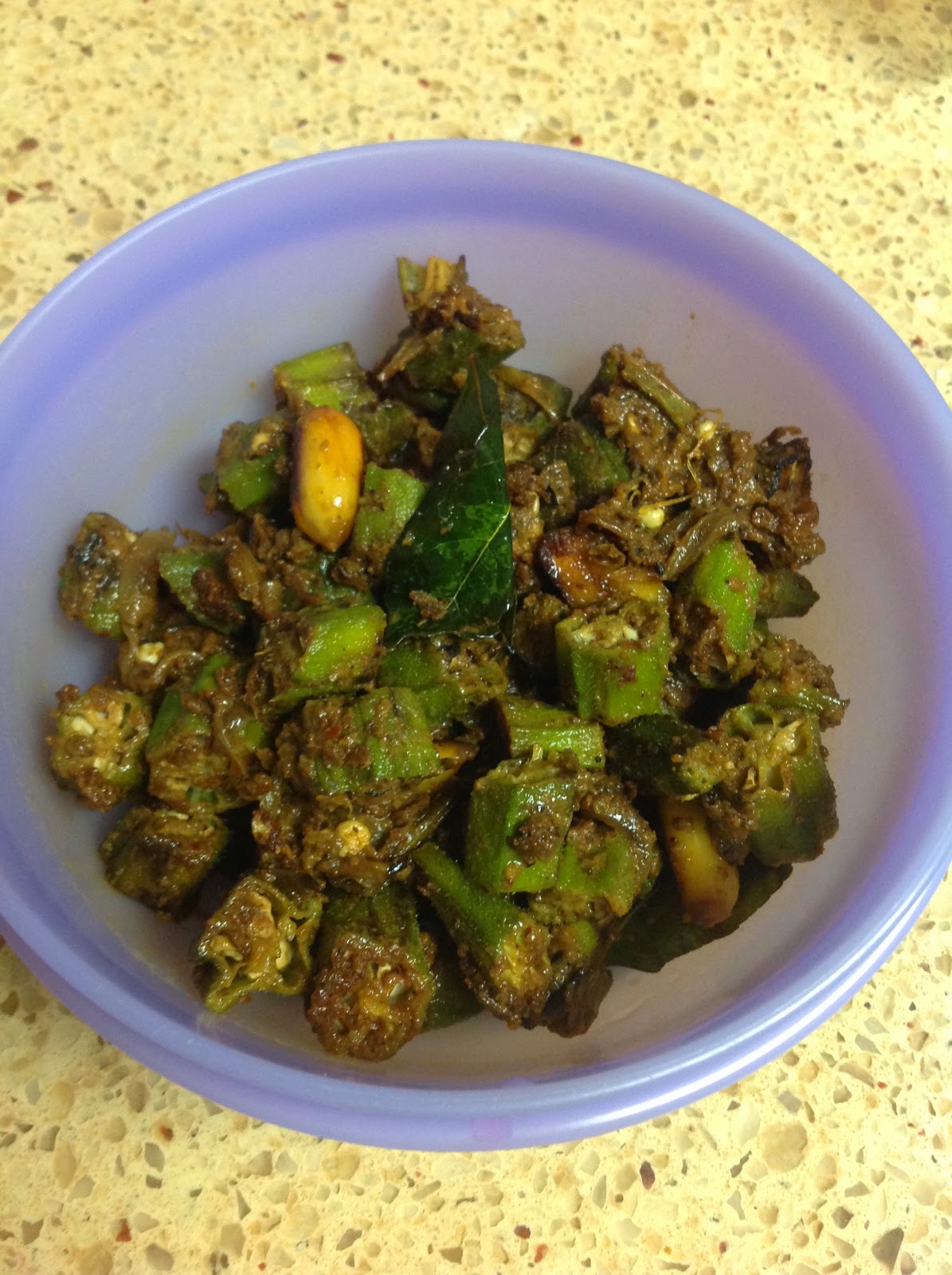 Talent corner Okra/Bhindi/lady's finger Peanut Fry