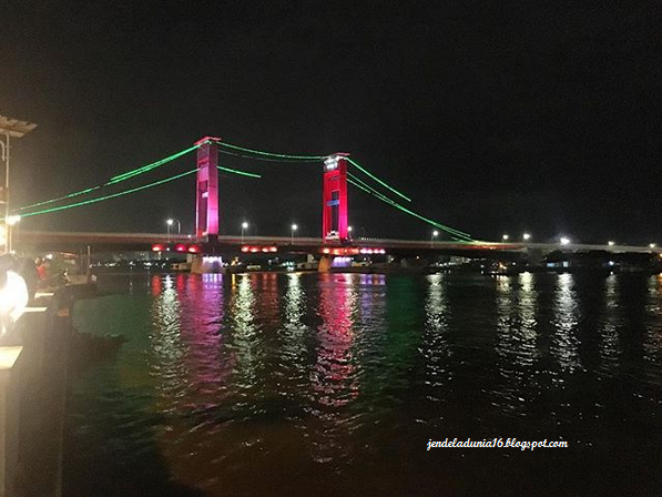 Jembatan Ampera, Objek Wisata Icon Kota Palembang Sumatera Selatan